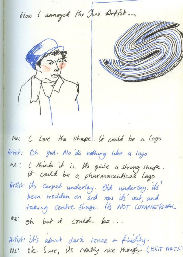 How I Annoyed the Fine ArtistSML