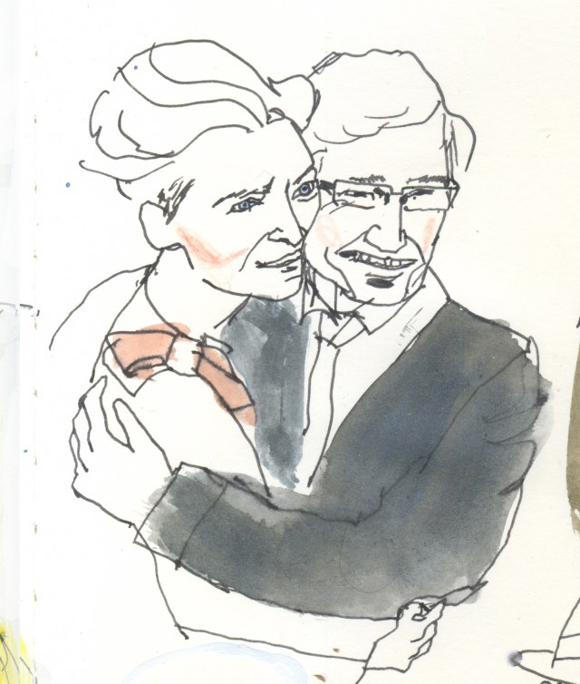 Tilda and Paul O'Grady