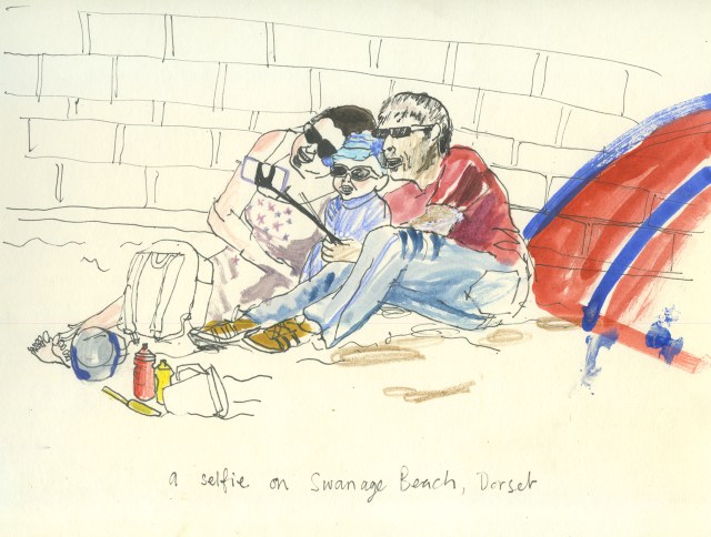 swanage_Beach_selfie